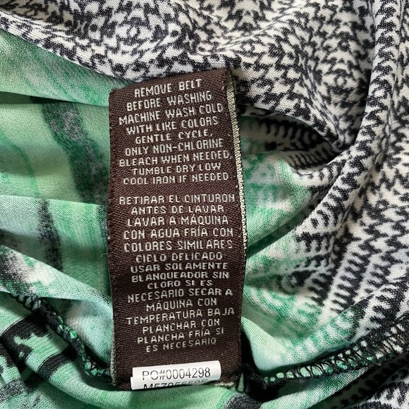 Fever Maxi Sleeveless Jungle Green Color Summer Dress, Size: Small - Picture 10 of 10